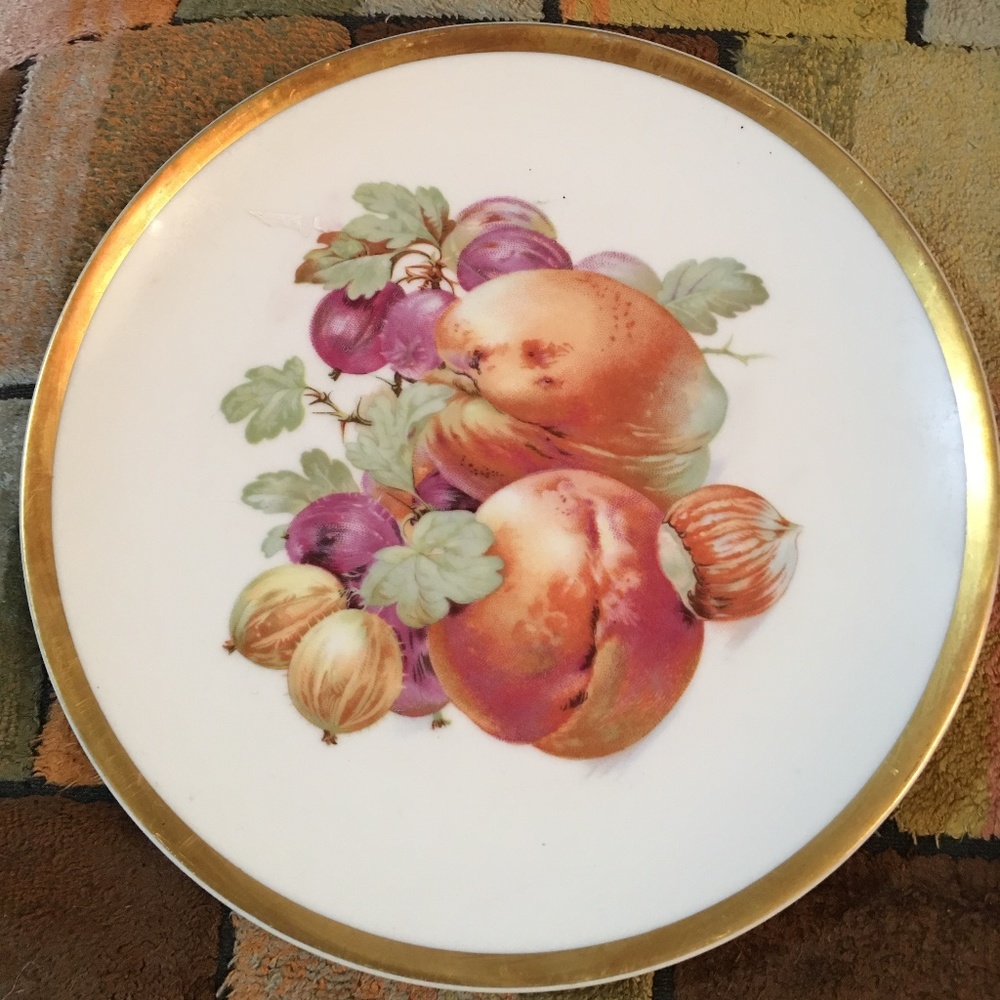 Bavaria decorative plate fruits 2